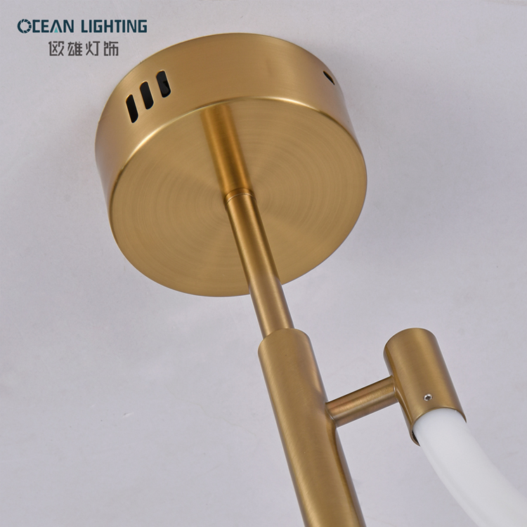 Modern LED luxury light creative living room silicone tube lighting ceiling lamp