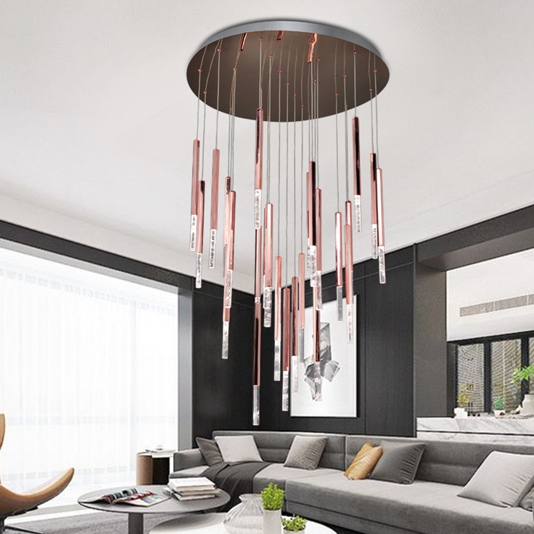 Luxury Interior Decorating Lights Home Decor Ceiling Lighting Decorative Indoor K9 Cystal Chandeliers Pendant Lamp