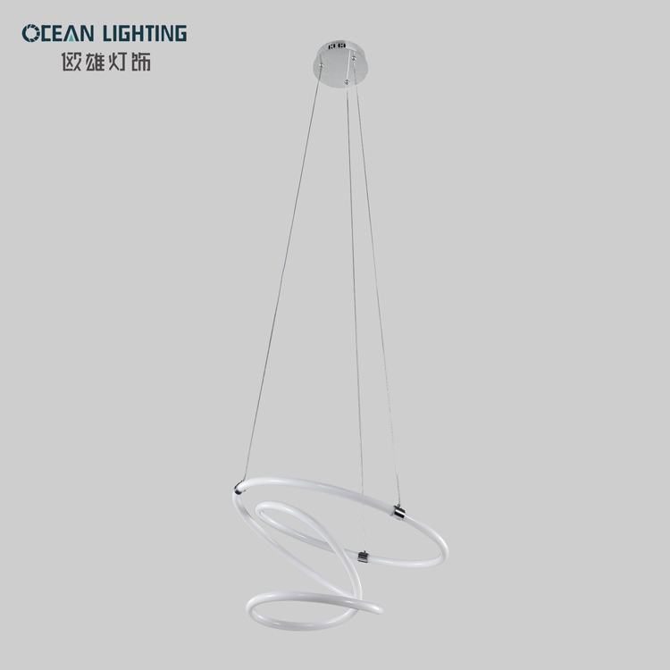 Nordic Modern Pendant Lights PVC Hanging Chandelier Lamp