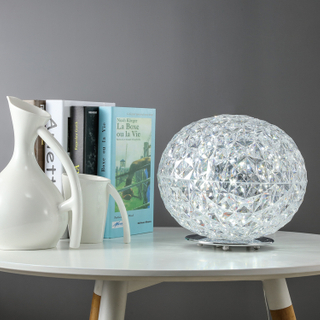 European Modern Simple Light Luxury Acrylic Creative Art Decorative Bedside Table Lamp 
