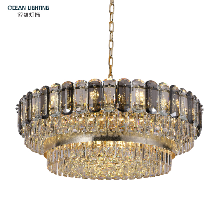 Interior decoration Lighting Luxury Crystal Chandeliers Pendant Lamp