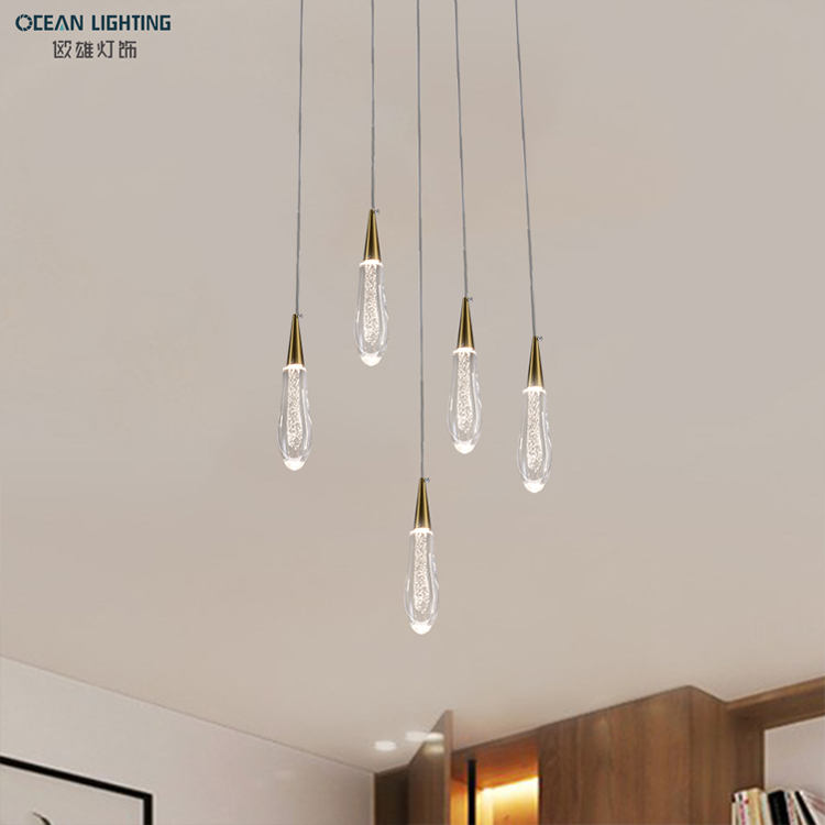 Indoor decoration luxury modern led hotels crystal small chandelier lighting