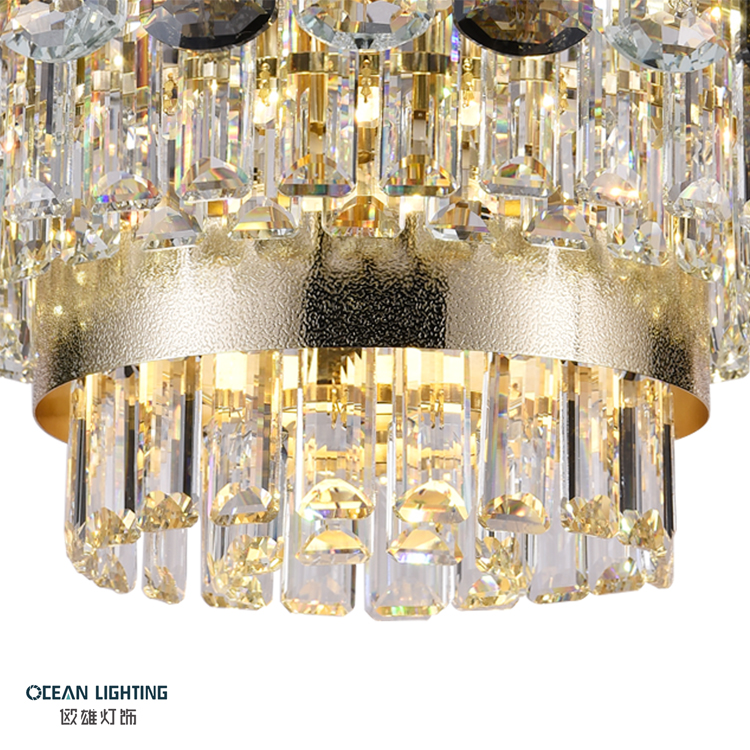 Interior decoration Lighting Luxury Crystal Chandeliers Pendant Lamp