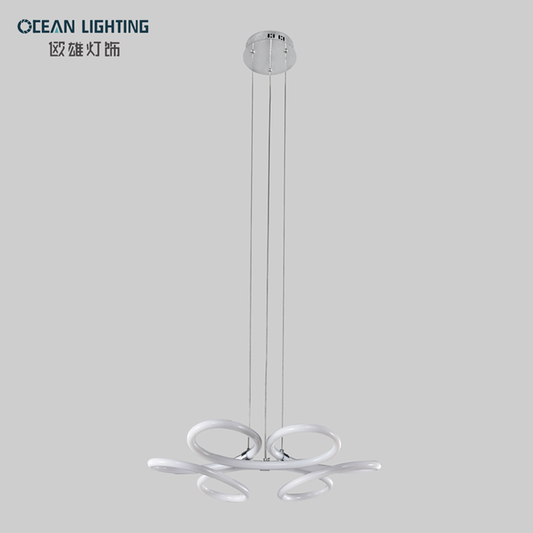  modern acrylic LED lamp Interior decoration tube pendant lighting 